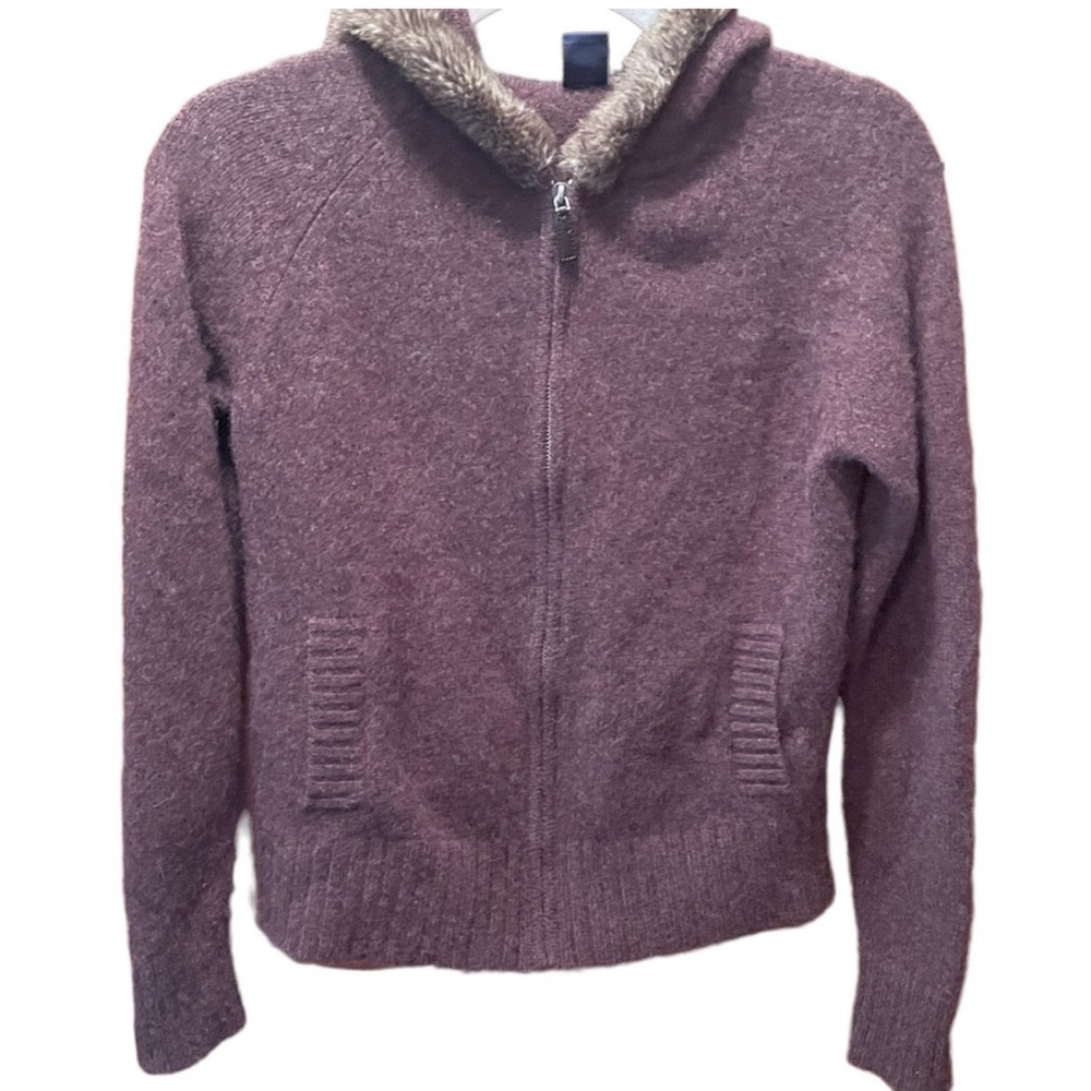 Gap‎ lambs wool hooded sweater, size medium